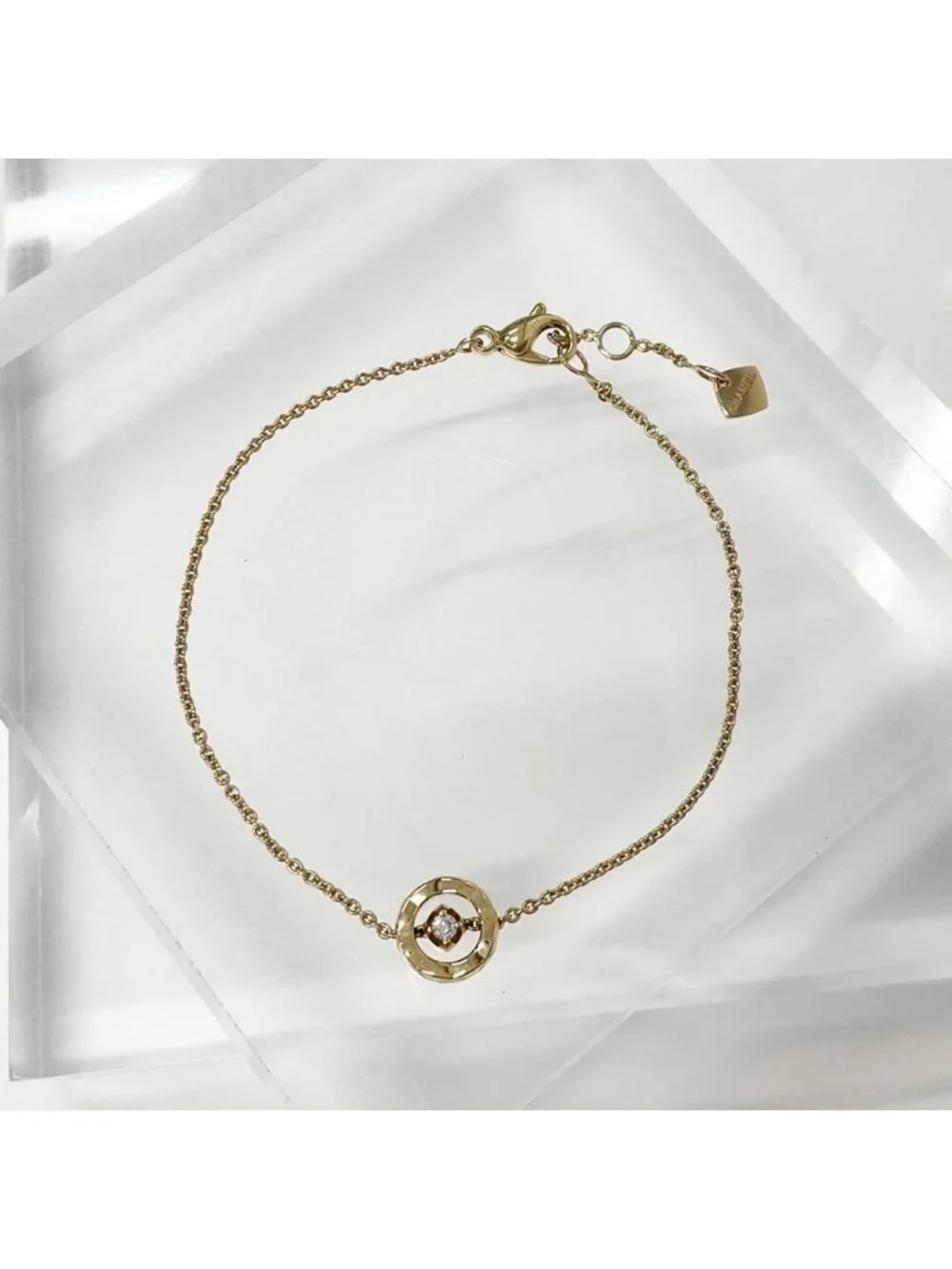 Chanel Coco Crush Diamond Bracelet Gold